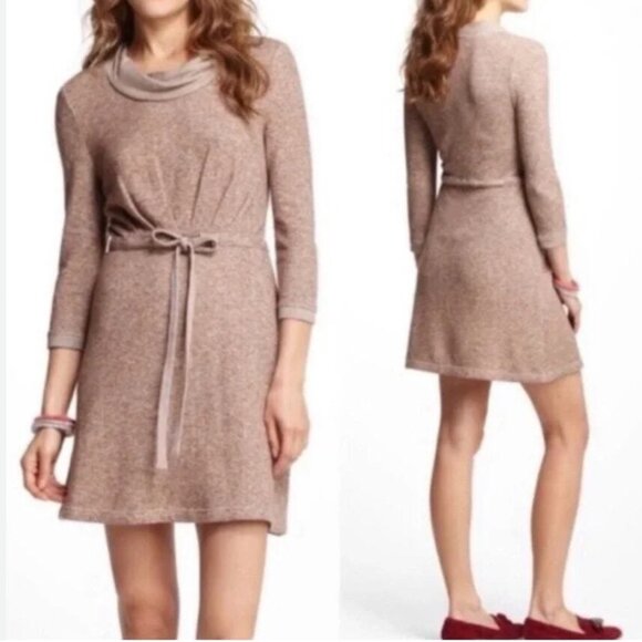 Anthropologie Saturday Sunday Tan Terry Cloth Comfort Lounge Dress Size XS - Picture 2 of 6